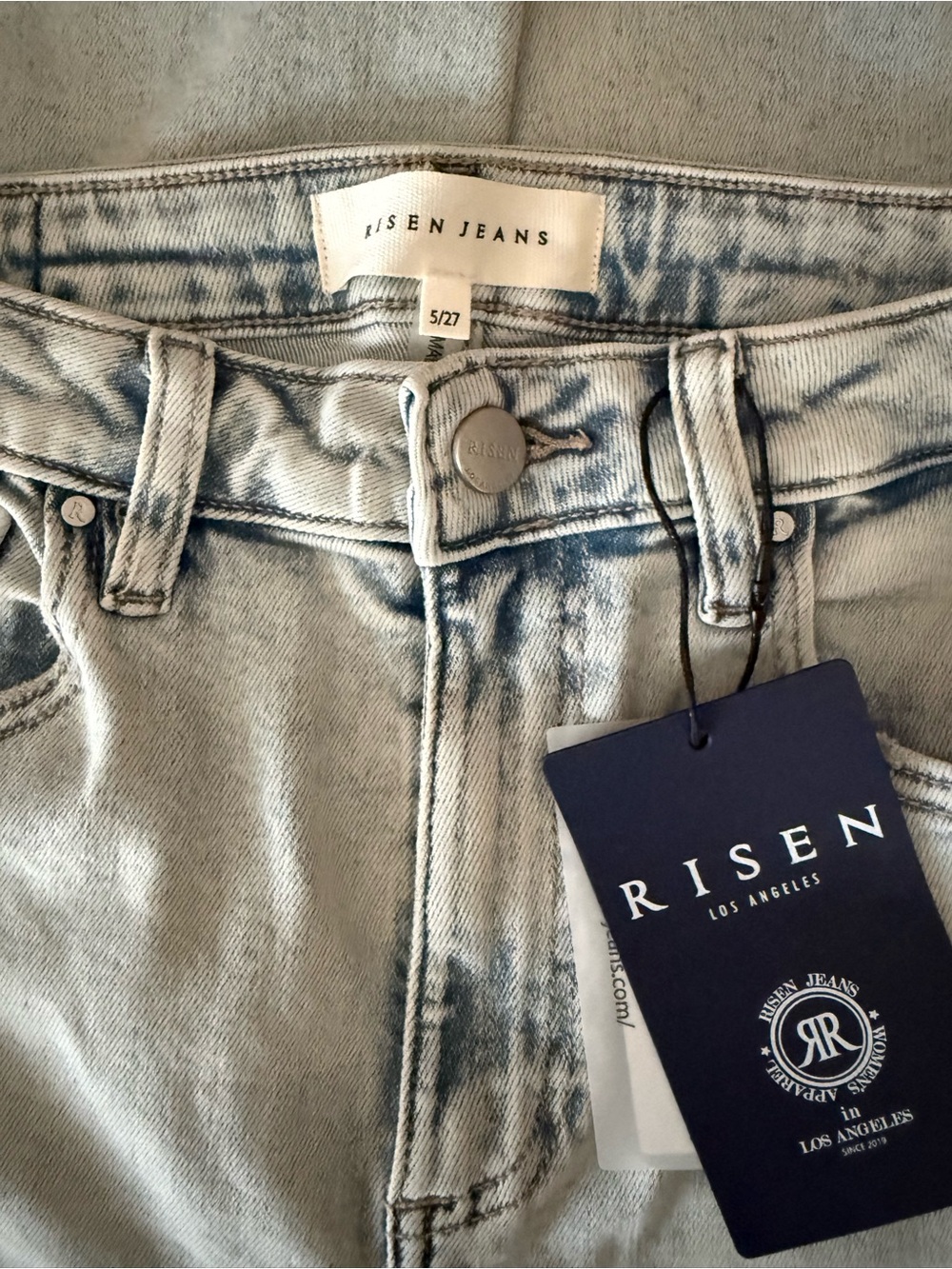 Risen 27/5 Light Blue Women's Jeans - High-Quality Denim